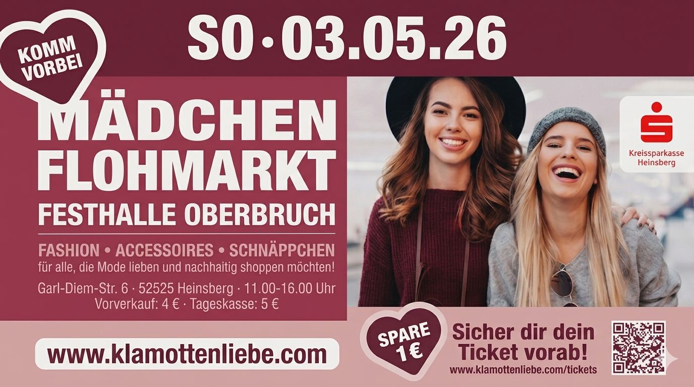 Mädchen Flohmarkt