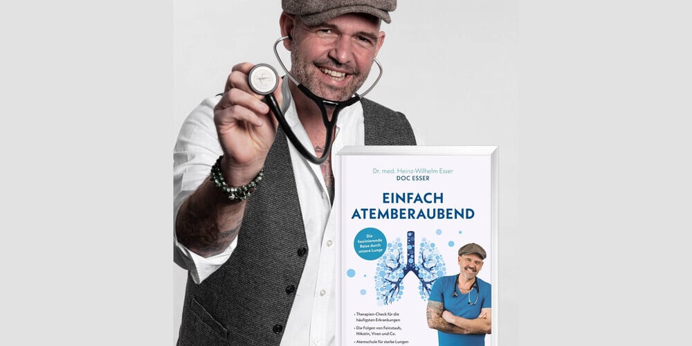 Buchpremiere von und mit Doc Esser - einfach atemberaubend