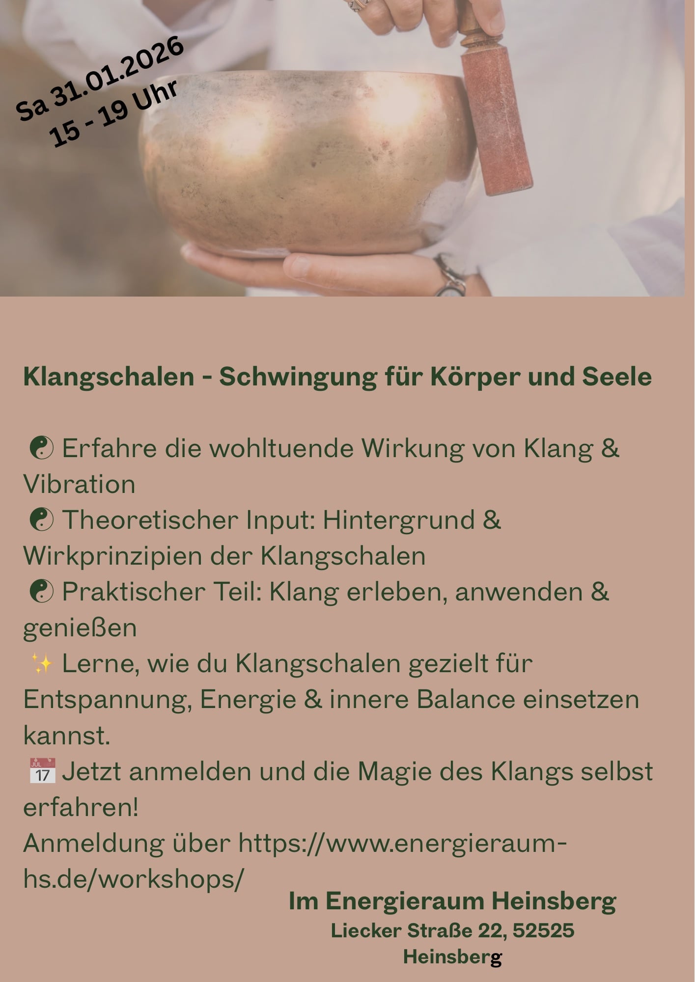 Klangschalen in der Selbstanwendung