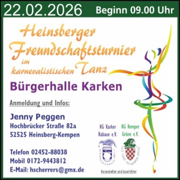 Tanzturnier - KEMPEN