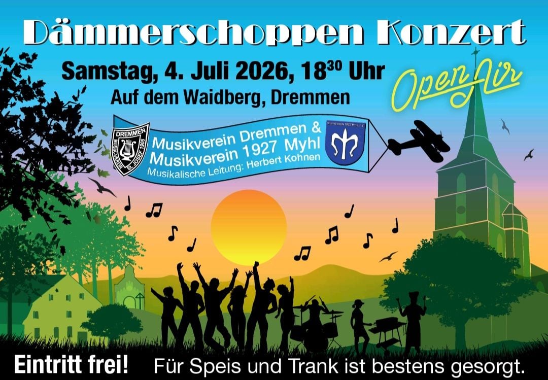 Dämmerschoppen Konzert Dremmen