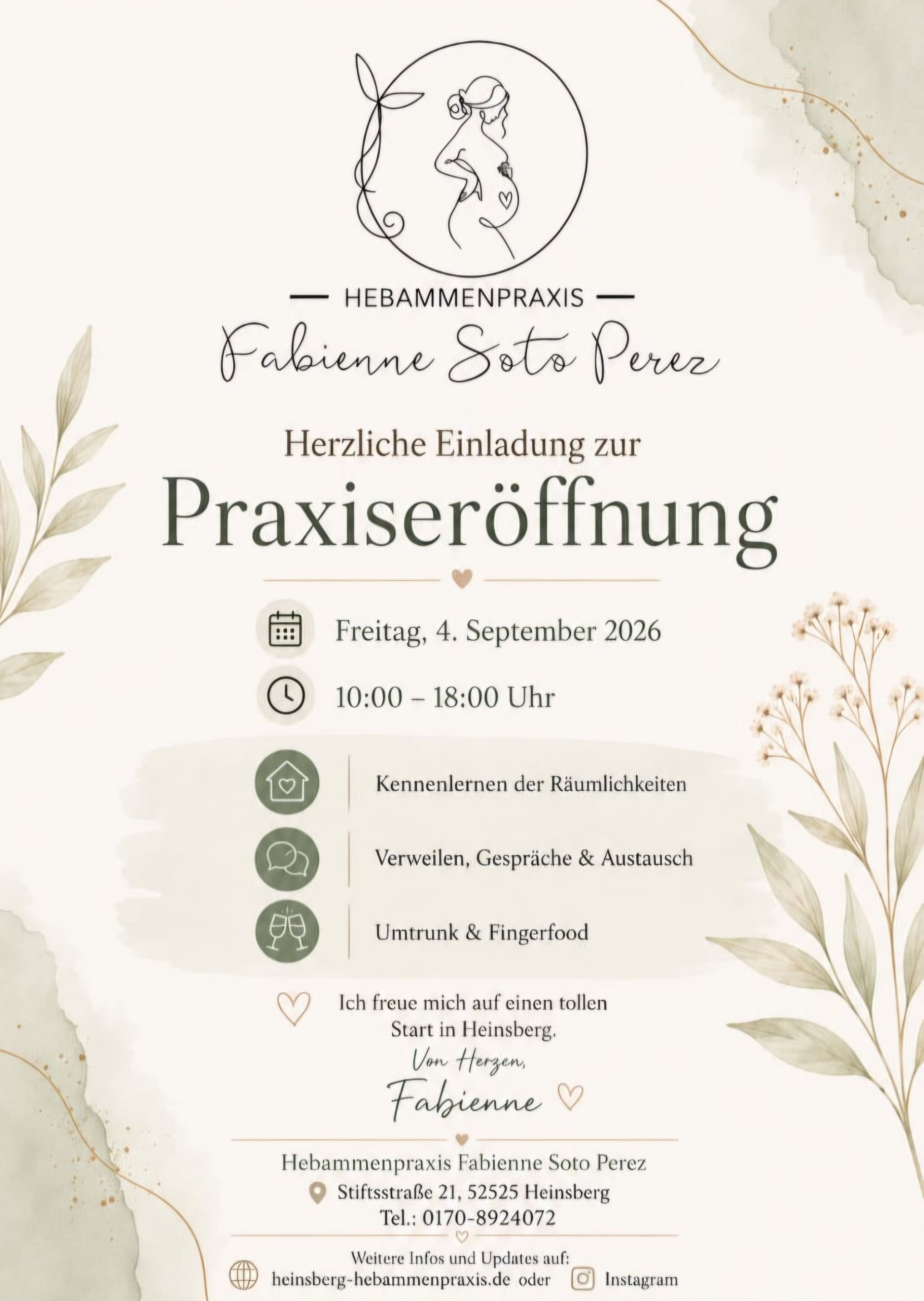 Eröffnung Hebammenpraxis in Heinsberg