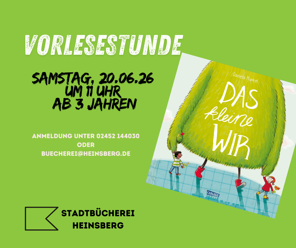 Vorlesestunde: Das kleine Wir