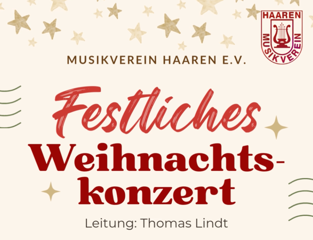 Weihnachtskonzert - Musikverein Haaren e.V.